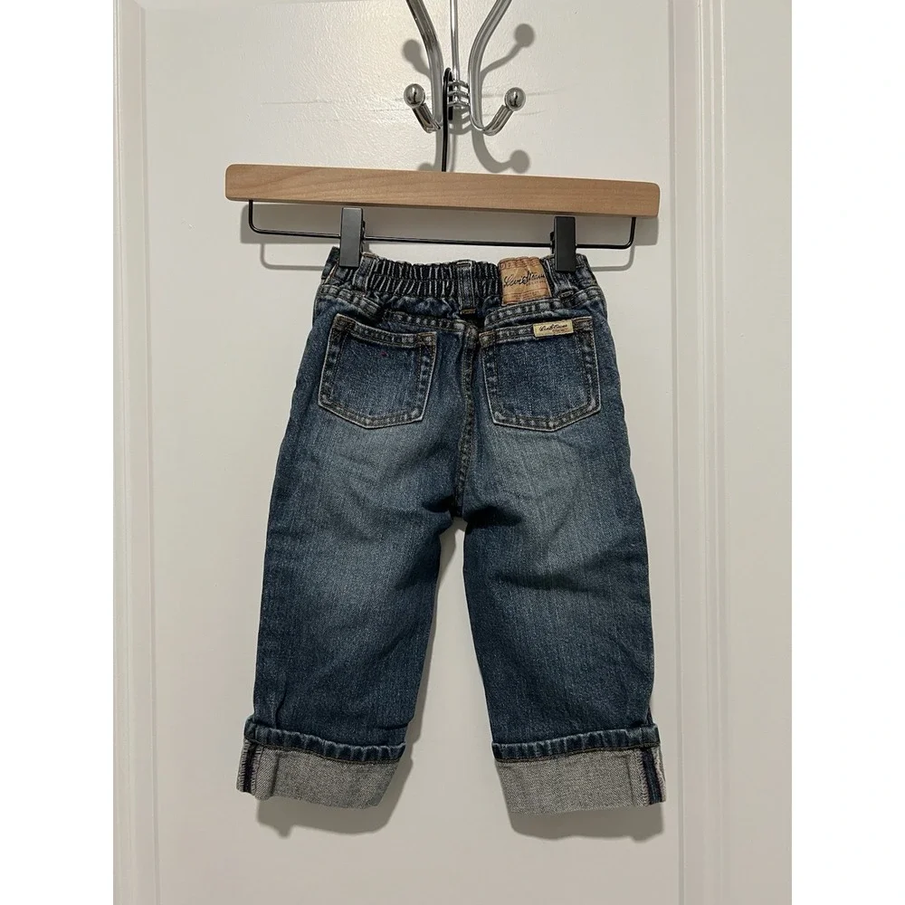 Levi Strauss-Signature Jeans-Cuffed Pants Stretchband Waist- 18‎ Months